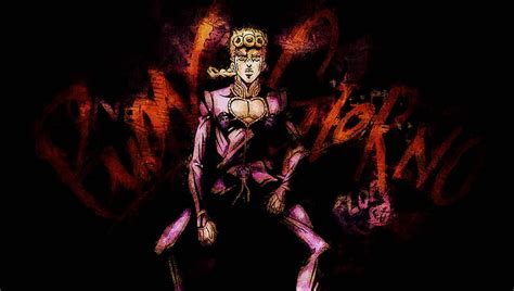 Anime Blonde Jojos Bizarre Adventure Giorno Giovanna Jojos