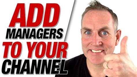 How To Add Youtube Managers Add Admin Manager To A Youtube Channel