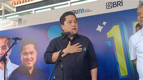 Erick Thohir Bidik Nasabah PNM Mekaar Tembus 20 Juta Bisnis Liputan6