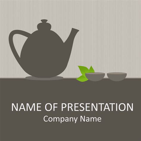 Tea Time Powerpoint Template