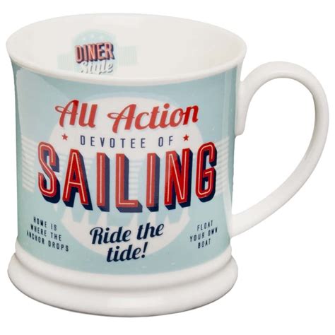 Diner Style Mugs Sailing 00195000037