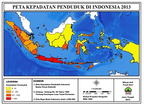 Kepadatan Penduduk Ciri Penduduk Indonesia Berdasarkan Luas Wilayah Riset