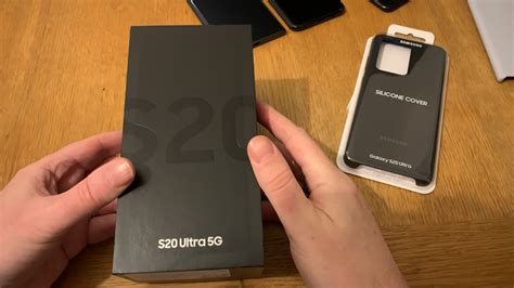 Samsung Galaxy S20 Ultra 5g Cosmic Black Unboxing And Comparison With