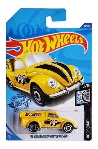 Hot Wheels Fusca Volkswagen Beetle Pickup Amarelo Carrinho Mercadolivre