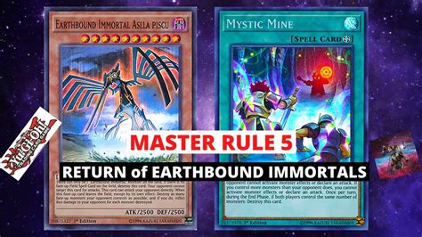 Yu Gi Oh Return Of The Earthbound Immortal Deck Profile Master Rule 5