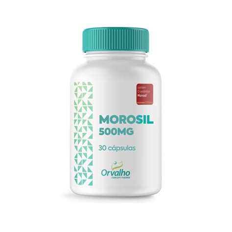 Morosil 500mg 30 Cápsulas Com Selo De Autenticidade Orvalho Farma