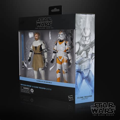 Star Wars The Black Series Obi Wan Kenobi And Clone Trooper 212th