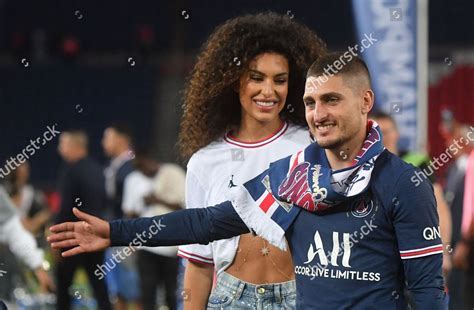 Psgs Marco Verratti His Wife Jessica Editorial Stock Photo - Stock ...