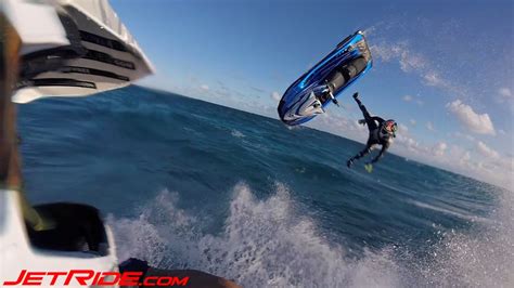 Epic Fail Jet Ski Almost Lands On Chris MacClugage YouTube