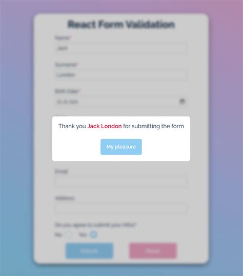 Github Alexey Hohlov React Form Validation Validated Form On React