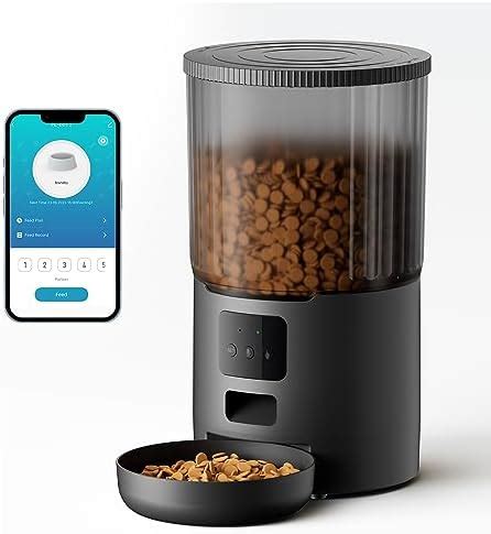 Uiooq Comedero Gato Automatico Wifi L Dispensador Comida Para Perro