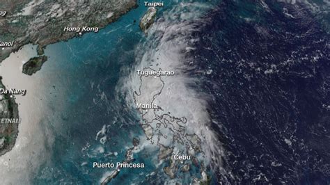 Typhoon Vongfong Also Know As Ambo Makes Landfall In The Philippines