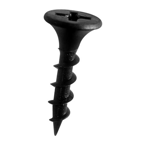 Tornillo X Pulg Mm Para Pared Seca Negro