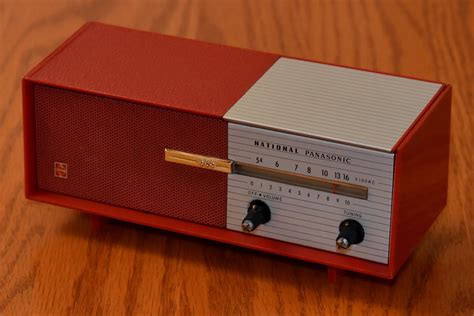 Vintage National Panasonic Transistor Radio Top Closed Flickr