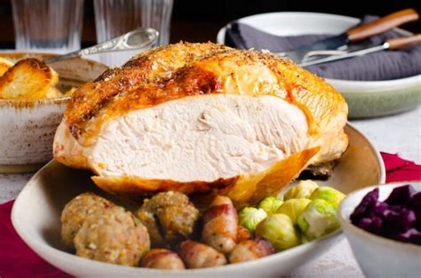 How To Roast A Turkey Crown Lost In Food