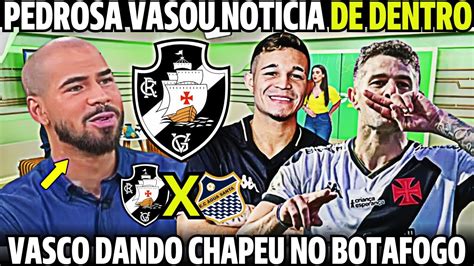 SAIU AGORA VASCO DANDO CHAPEU NO FOGO MAIS UM REFORÇO ANUNCIADO