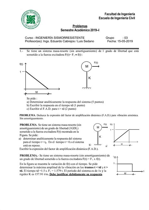 Pdf Periodo Sismico Compress Facultad De Ingenier Afacultad De