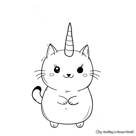 Unicat Coloring Pages Free Printable