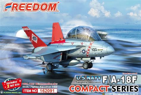 Compact Series Us Navy Fa 18f Super Hornet Double Seat Vfa 102