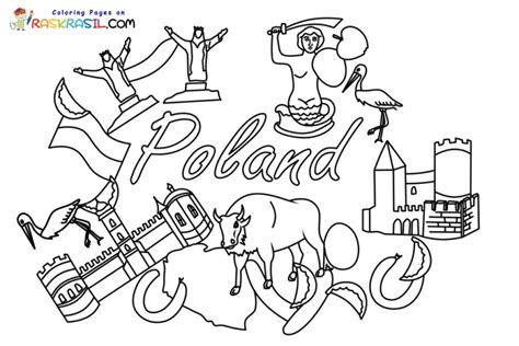 Poland Coloring Pages Printable For Free Download