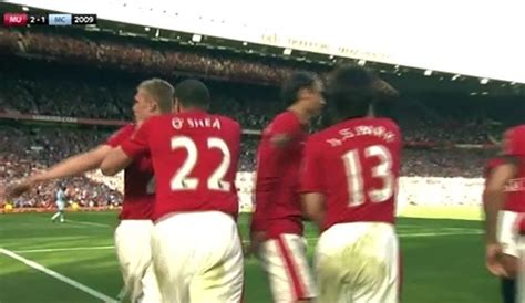 Manchester United S Epic Victory Against Manchester City In 2009