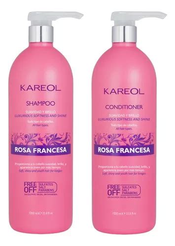 Kareol Rosa Francesa Sh Y Acc Suavidad Fuerza Brillo Litro Meses