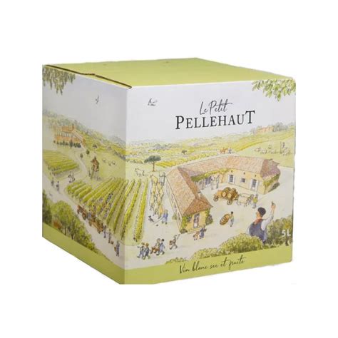 Domaine De Pellehaut Le Petit Pellehaut Blanc Sec Bib Litres Au