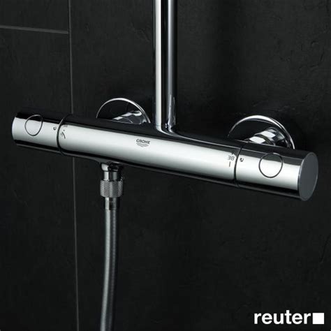 Grohe Euphoria Shower System Thermostat Chrome Reuter