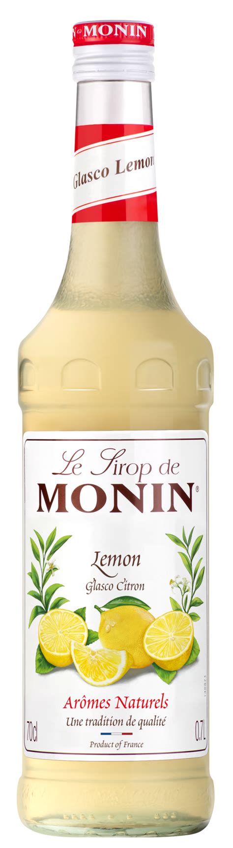 Monin Premium Glasco Lemon Syrup 70cl Bennett Opie