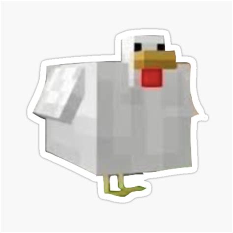 Fat Minecraft Chicken Wallpaper