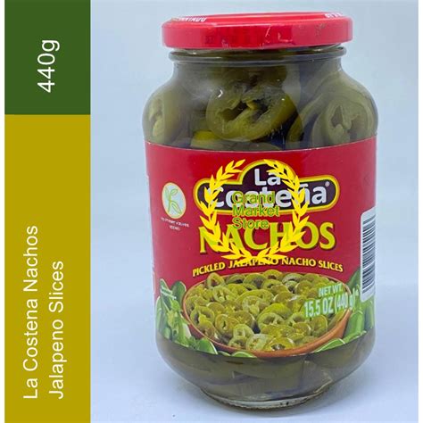 Jual La Costena Nachos Pickled Jalapeno Slices 440 Gram Acar Cabe Jalapeno 440gr Shopee Indonesia