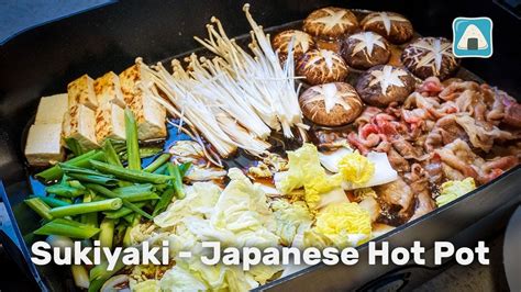 Sukiyaki Japanese Hot Pot Recipe Youtube