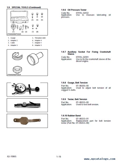 Kubota V2203-DI Diesel Engine Workshop Manual PDF