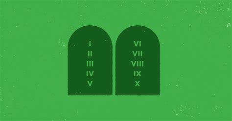 The Ten Commandments