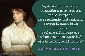 Mary Wollstonecraft La Igualdad Del Hombre Y De La Mujer Ante La Ley