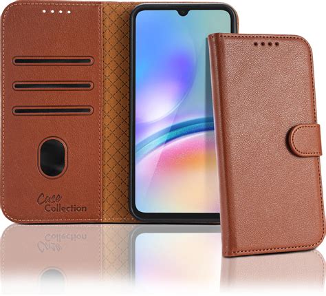 Case Collection Per Cover Samsung A15 Custodia A Libro In Pelle Con