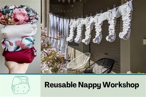 Reusable cloth nappy workshop - Zero Carbon Merri-bek