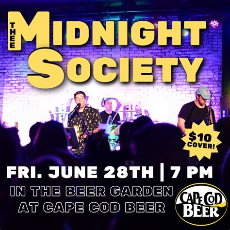 Thee Midnight Society! - Cape Cod Beer