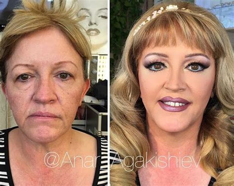 See How This Make Up Artist Makes Older Ladies Look Younger Again