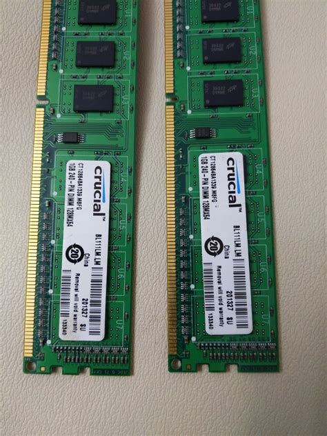 Crucial Gb Pin Dimm Mx Ddr Desktop Memory Ct Ba A