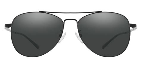 Sterling Aviator Black Prescription Sunglasses | Men's Sunglasses | Payne Glasses