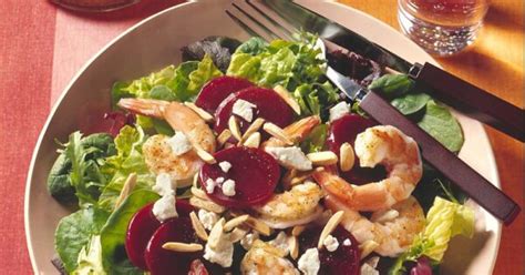 Shrimp Beet And Feta Salad Aunt Nellie S