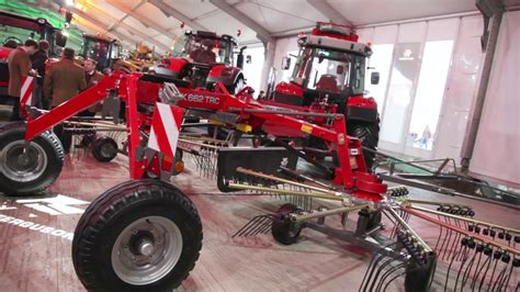 Massey Ferguson At Lamma 2017 Mf Hay And Forage Youtube