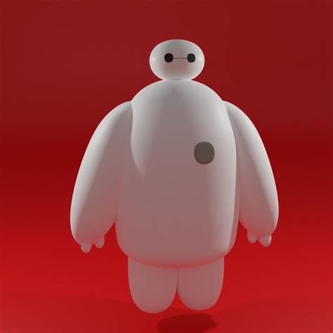 Baymax 3d Model Free 3d Model Cgtrader