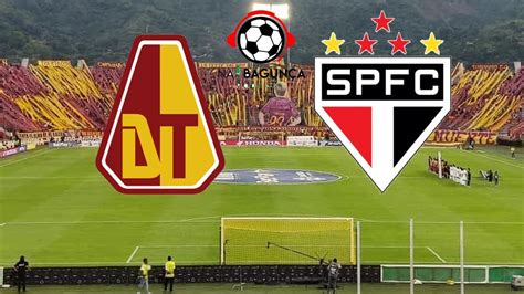 Tolima X S O Paulo Fase De Grupos Copa Sul Americana Ao