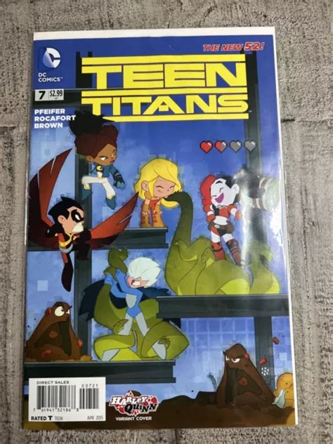 Teen Titans 2015 7 Harley Quinn Variant Nm Dc Comics £400 Picclick Uk