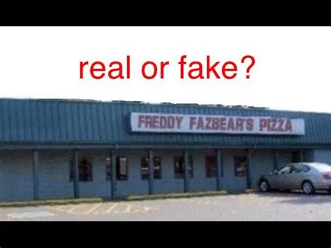 Freddy Fazbear S Pizza Place Real Or Fake Papa S Pizza Parlor Fnaf