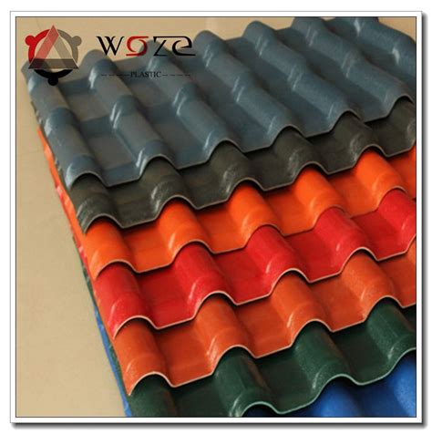 Colored Roof Tiles Asa Pvc Co Extrusion Roofing Sheetwaterproof