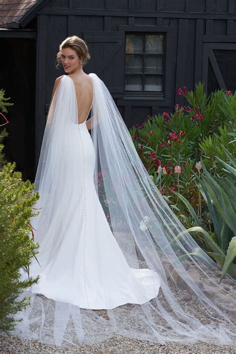 Bridal Wings Veil 2pc Shoulder Cape Veil Wedding Cloak Tullelux
