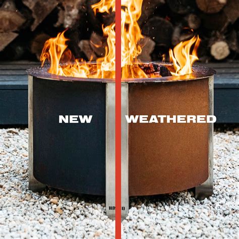 Breeo X Series Smokeless Fire Pit 19 Inch USA Made Portable Steel